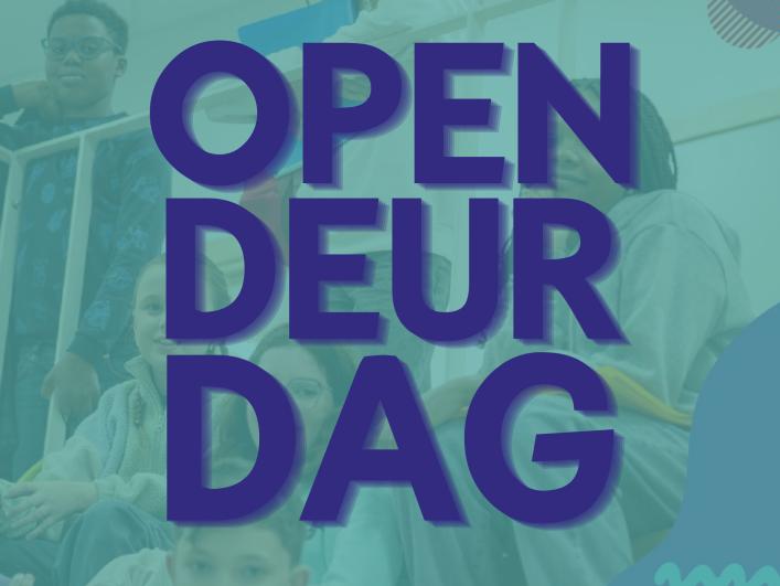 Maak het mee! Opendeurdag: zaterdag 9 mei!