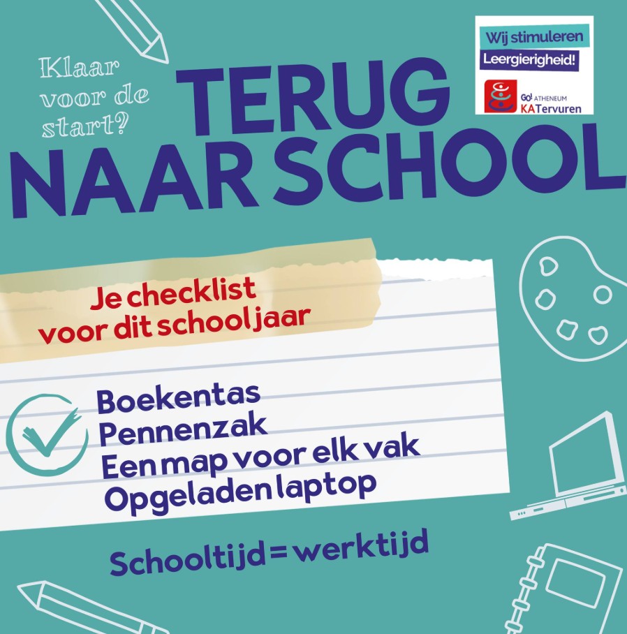 Terug naar school, terug naar het KAT. September 2026
